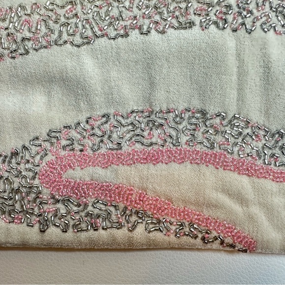 **4 Pack NWT Lumbar Safavieh Beige and Blush Accent Pillow Cover - Picture 3 of 4